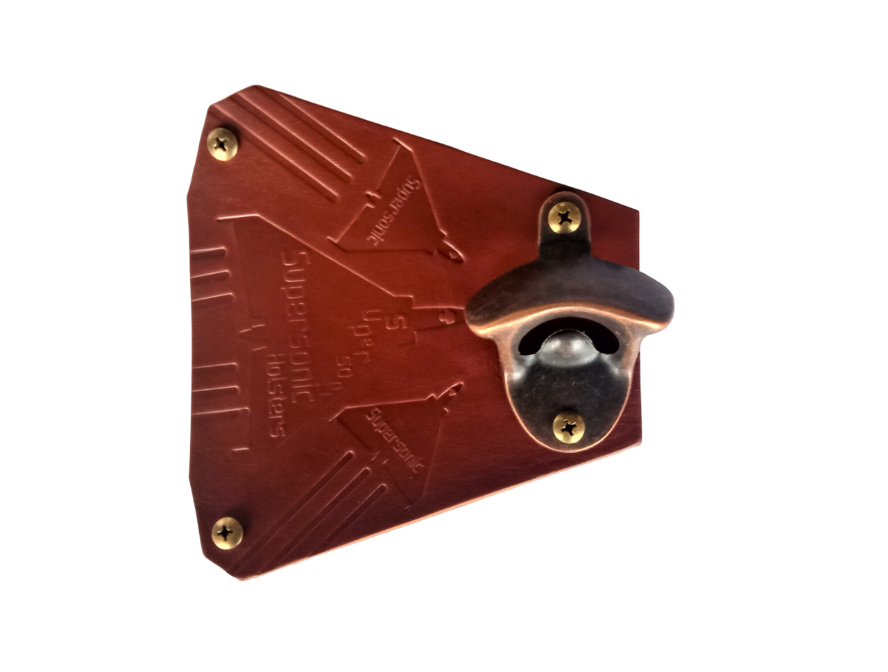 The Worlds Fastest Bottle Opener!'The Friday Nighter' Supersonic's Leather Bottle opener.