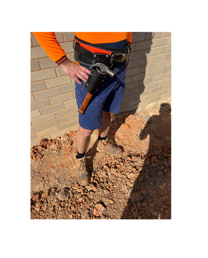 Huckleberry Angled Hammer Holster - Small Strap Light 'N' Tough