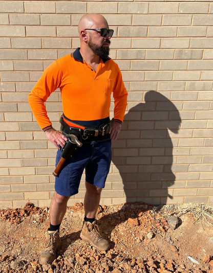 Huckleberry Angled Hammer Holster - Small Strap Light 'N' Tough