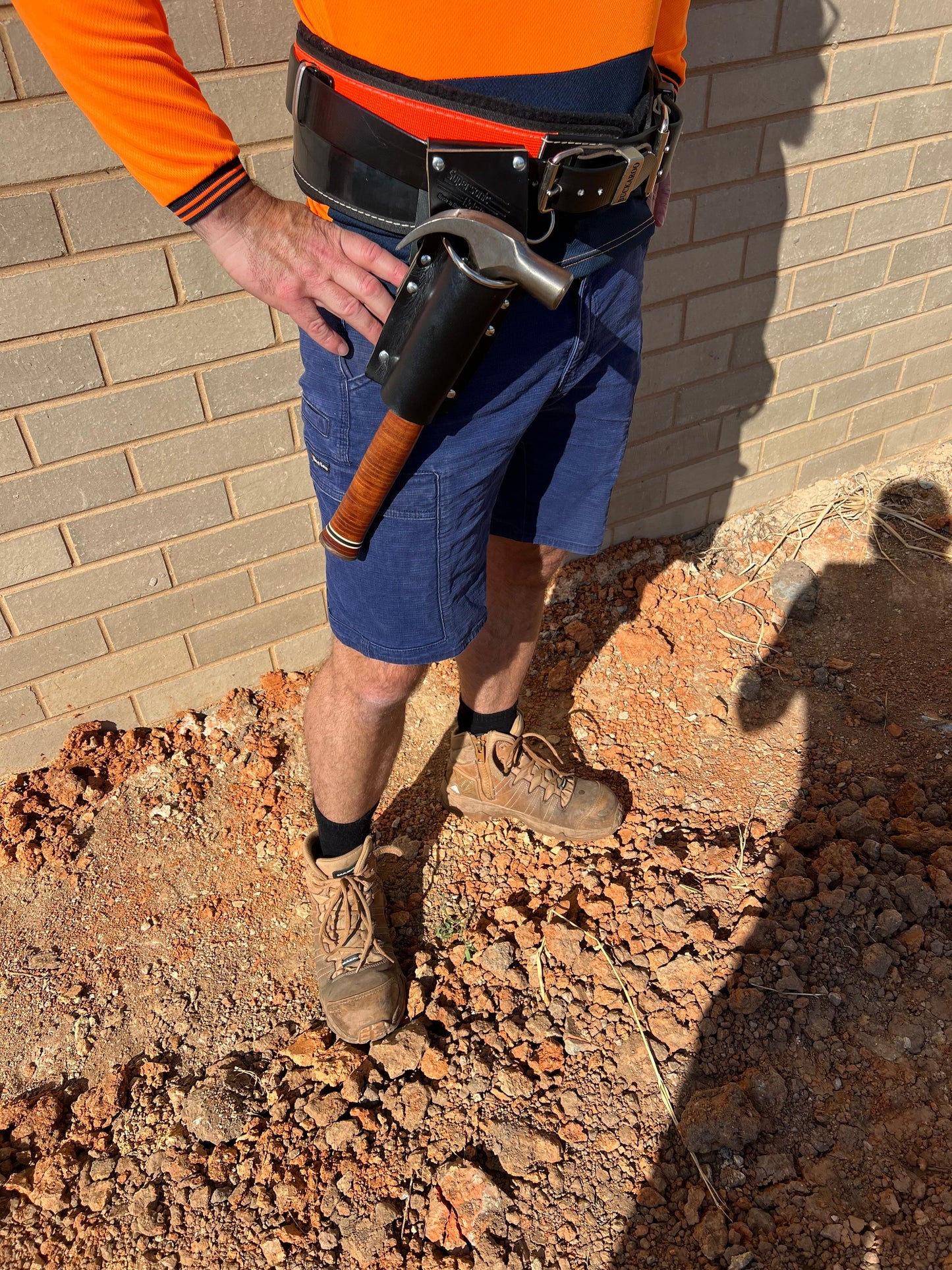 Huckleberry Angled Hammer Holster - Small Strap Light 'N' Tough