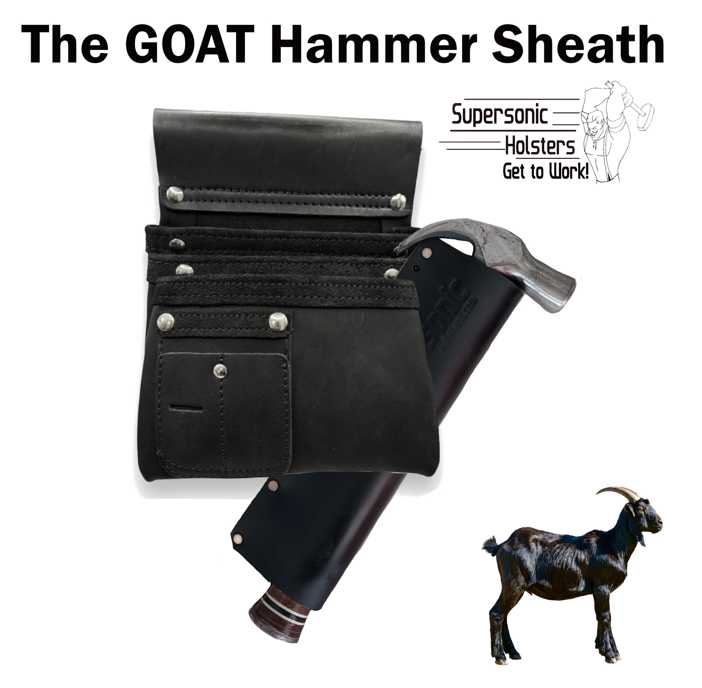 Hammer Sheath - The GOAT including Strap